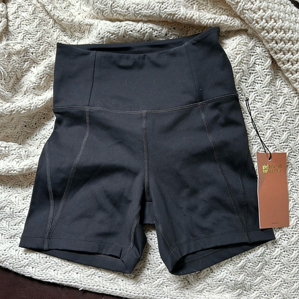 NWT girlfriend collective bike shorts